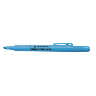 Zakreślacz Centropen 8722 niebieska końcówka klinowa 1-4mm Zakreślacz Centropen 8722 niebieska końcówka klinowa 1-4mm