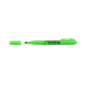 Zakreślacz Centropen 8722 zielona końcówka klinowa 1-4mm Zakreślacz Centropen 8722 zielona końcówka klinowa 1-4mm