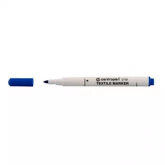Marker Centropen 2739 do tekstyliów niebieska końcówka cylindryczna 3,5 mm Marker Centropen 2739 do tekstyliów niebieska końcówka cylindryczna 3,5 mm