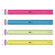Linijka 30cm KOLORY mix kolorów