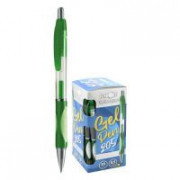 Długopis żelowy 205A 0,5mm zielony MF 273047