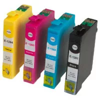 MultiPack EPSON T1285 (C13T12854012) - Tusz TonerPartner PREMIUM, black + color (czarny + kolor)