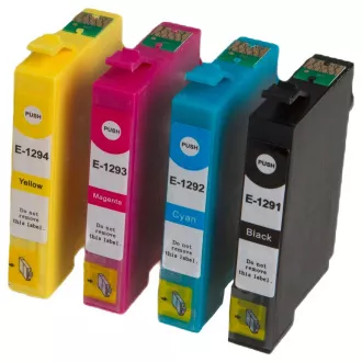 MultiPack EPSON T1295 (C13T12954012) - Tusz TonerPartner PREMIUM, black + color (czarny + kolor)