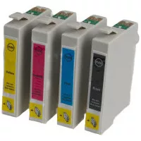 MultiPack EPSON T0715 + 20szt papieru foto (C13T07154010) - Tusz TonerPartner PREMIUM, black + color (czarny + kolor)