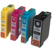 MultiPack EPSON T1301, T1302, T1303, T1304 - Tusz TonerPartner PREMIUM, black + color (czarny + kolor)