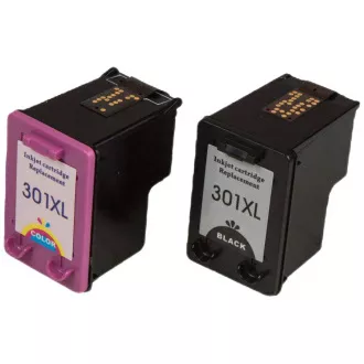 MultiPack TonerPartner tusz PREMIUM do HP 301-XL (CH563EE, CH564EE), black + color (czarny + kolor)