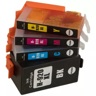 MultiPack TonerPartner tusz PREMIUM do HP 920-XL (C2N92AE), black + color (czarny + kolor)