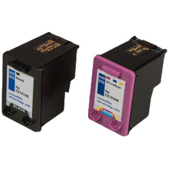MultiPack TonerPartner tusz PREMIUM do HP 650-XXL (CZ101AE, CZ102AE), black + color (czarny + kolor)