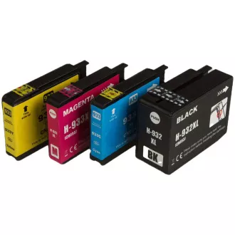 MultiPack TonerPartner tusz PREMIUM do HP 933-XL (C2P42AE), black + color (czarny + kolor)