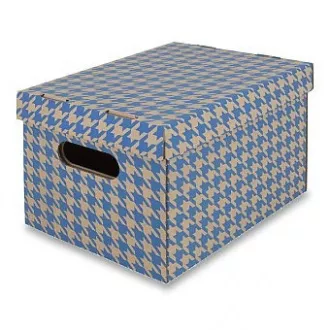 Skrzynka na dokumenty 300x225x200mm EMBA RDV niebieska Skrzynka na dokumenty 300x225x200mm EMBA RDV niebieska