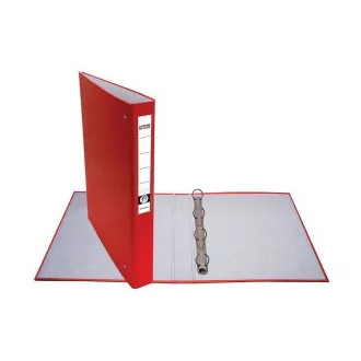Segregator A4 4cm 4 pierścienie PP Imperator czerwony Segregator A4 4cm 4 pierścienie PP Imperator czerwony