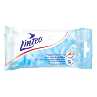 Chusteczki nawilżane Linteo do codziennego użytku 15szt Chusteczki nawilżane Linteo do codziennego użytku 15szt
