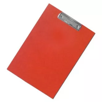 Blok do pisania A4 jednopłytkowy laminowany czerwony Blok do pisania A4 jednopłytkowy laminowany czerwony