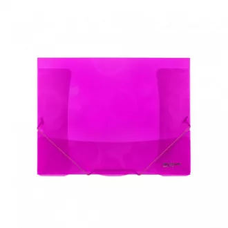 Teczka A4 3 klapki z gumką Neo Colori PP różowa Teczka A4 3 klapki z gumką Neo Colori PP różowa