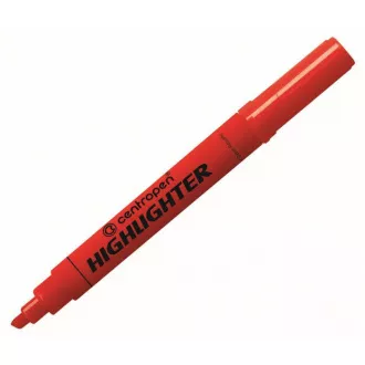 Zakreślacz Centropen 8552 czerwona końcówka klinowa 1-4,6 mm Zakreślacz Centropen 8552 czerwona końcówka klinowa 1-4,6 mm