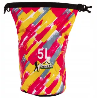 Wodoodporny worek ROYOKAMP Dry Bag 10 l, multicolor 1 (różowy/żółty)