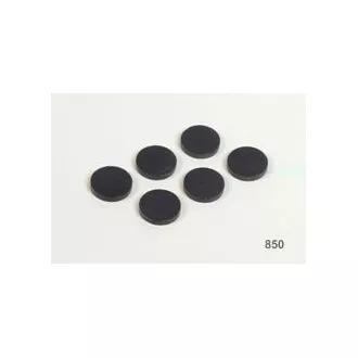 Magnesy 26mm Ron 12szt czarne Magnesy 26mm Ron 12szt czarne