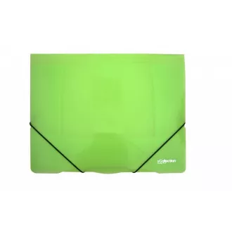 Folder A4 z zieloną gumką eCollection Folder A4 z zieloną gumką eCollection