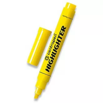 Zakreślacz Centropen 8552 żółta końcówka klinowa 1-4,6 mm