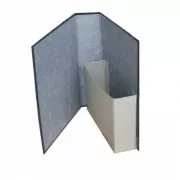 Segregator archiwizacyjny z kieszenią A4 7,5cm czarny
