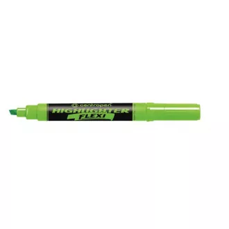 Zakreślacz Centropen 8542 Zakreślacz Flexi zielona końcówka klinowa 1-5mm Zakreślacz Centropen 8542 Zakreślacz Flexi zielona końcówka klinowa 1-5mm