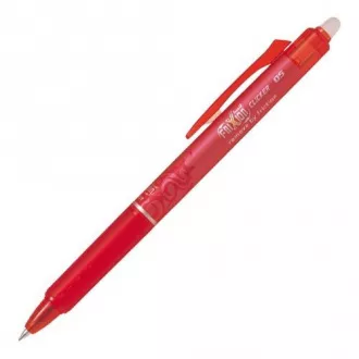 Wałek żelowy Pilot Frixion Clicker 0,5 mm czerwony do wielokrotnego zapisu Wałek żelowy Pilot Frixion Clicker 0,5 mm czerwony do wielokrotnego zapisu