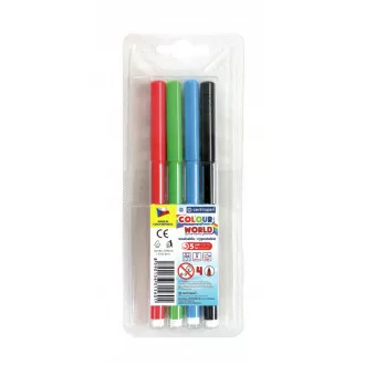 Marker Centropen 7550/4 4 kolory rolka 1mm Marker Centropen 7550/4 4 kolory rolka 1mm