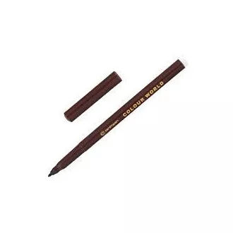 Marker Centropen 7550 brązowa końcówka cylindryczna 1mm Marker Centropen 7550 brązowa końcówka cylindryczna 1mm