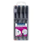 Marker Centropen 4616/4 F Liner CD / DVD / BD 4 kolory 0,6mm