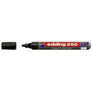 Marker Edding 250 na białej tablicy czarny 1,5-3mm