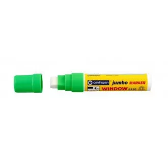 Marker Centropen 9110 Jumbo permanentna zielona końcówka klinowa 2-10mm Marker Centropen 9110 Jumbo permanentna zielona końcówka klinowa 2-10mm