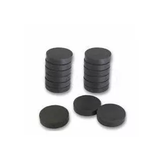 Magnesy 16mm Ron 12szt czarne Magnesy 16mm Ron 12szt czarne