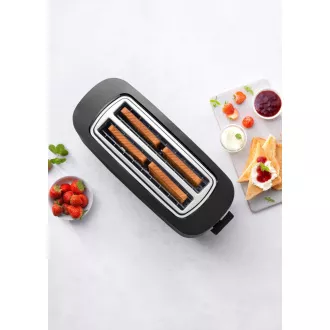 Toster ZWILLING, duży, 4 grzanki, 1800 W, czarny - Enfinigy Toster ZWILLING, duży, 4 grzanki, 1800 W, czarny - Enfinigy