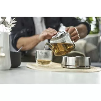 Czajniczek ZWILLING, sitko ze stali nierdzewnej, uchwyt na podgrzewacz ze stali nierdzewnej, 800 ml - Sorrento Czajniczek ZWILLING, sitko ze stali nierdzewnej, uchwyt na podgrzewacz ze stali nierdzewnej, 800 ml - Sorrento