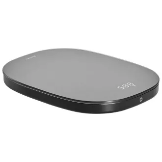 Cyfrowa waga kuchenna ZWILLING, akumulator litowo-jonowy, zasilanie USB, wyświetlacz LCD, szkło/plastik, czarna - Enfinigy