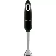 Smeg HBF11BLEU blender kielichowy, 700 W, 14850 obr/min, turbo, 50's Style, antypoślizgowy uchwyt, czarny