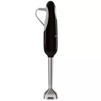 Smeg HBF11BLEU blender kielichowy, 700 W, 14850 obr/min, turbo, 50's Style, antypoślizgowy uchwyt, czarny