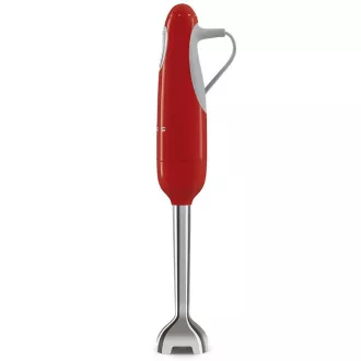 Smeg HBF11RDEU blender kielichowy, 700 W, 14850 obr/min, turbo, 50's Style, antypoślizgowy uchwyt, czerwony