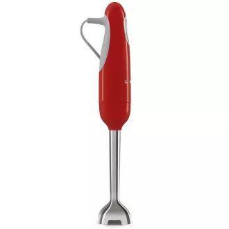 Smeg HBF11RDEU blender kielichowy, 700 W, 14850 obr/min, turbo, 50's Style, antypoślizgowy uchwyt, czerwony