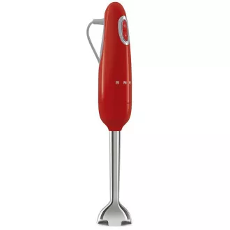 Smeg HBF11RDEU blender kielichowy, 700 W, 14850 obr/min, turbo, 50's Style, antypoślizgowy uchwyt, czerwony
