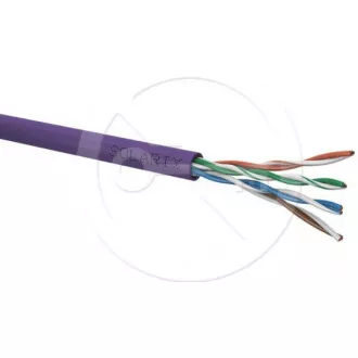 Kabel instalacyjny Solarix UTP, Cat5E, linka, LSOH, puszka 305m SXKD-5E-UTP-LSOH