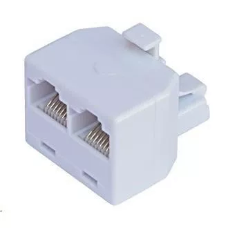 Gniazdo RJ45, 1x8p8c/2x8p8c - telefoniczne