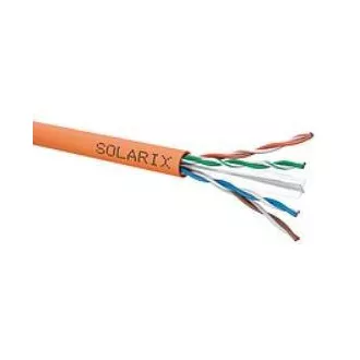Kabel instalacyjny Solarix UTP, Cat6, przewód, LSOHFR, szpula 500m SXKD-6-UTP-LSOHFR-B2ca