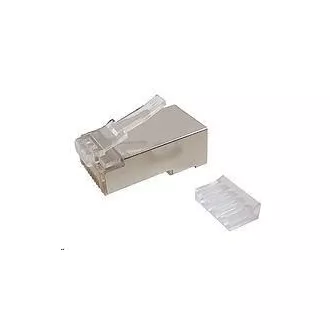 Solarix Złącze RJ45 CAT6 STP 8p8c ekranowane składane na licencji / 100 szt KRJ45/6SH Solarix Złącze RJ45 CAT6 STP 8p8c ekranowane składane na licencji / 100 szt KRJ45/6SH