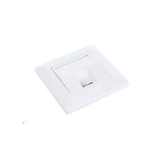 Solarix Gniazdo modułowe dla 1 keystone podtynkowe białe SX9-1-0-WH