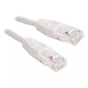 Kabel krosowy XtendLan Cat5E, UTP - 0, 5m, biały (sprzedaż po 10 szt.)