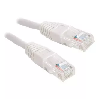 Kabel krosowy XtendLan Cat5E, UTP - 0, 5m, biały (sprzedaż po 10 szt.)