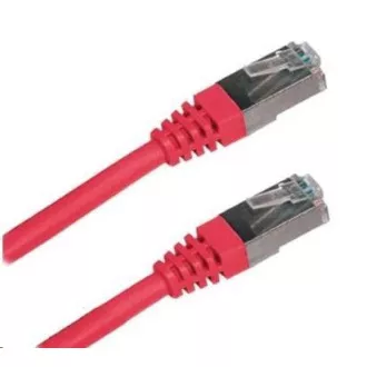 Kabel krosowy XtendLan Cat5E, FTP - 3m, czerwony