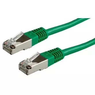 Kabel krosowy XtendLan Cat5E, FTP - 5m, zielony