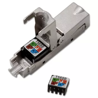 Wodoodporne złącze STP RJ45, Cat5E, Cat6, Cat6A, stopień ochrony IP68 Wodoodporne złącze STP RJ45, Cat5E, Cat6, Cat6A, stopień ochrony IP68